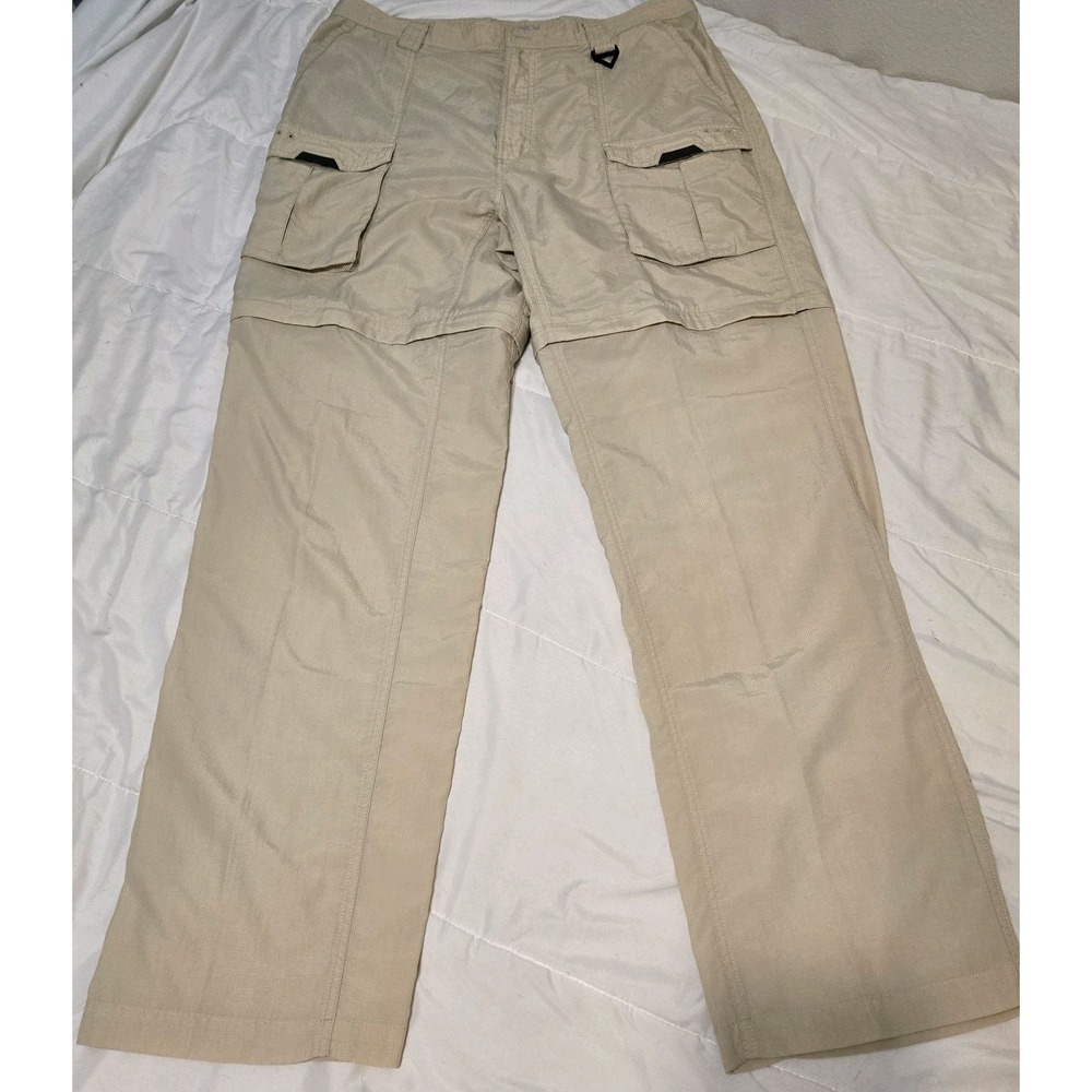 Columbia Performance Gear Convertible Zip Off Cargo Pants Size 34